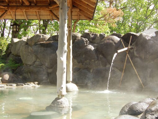 【宮城県の人気日帰り温泉】「やくらい薬師の湯」は薬莱山の自然に癒やされる施設。夜の露天風呂から見える星空に感動