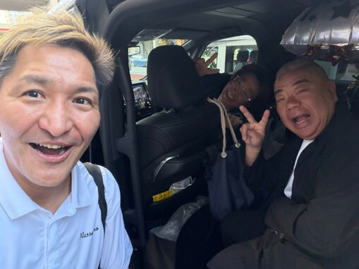 「東京って凄いですね」スリムクラブ真栄田、路上で“超大物芸人”に遭遇「メタルスライム並ですね」