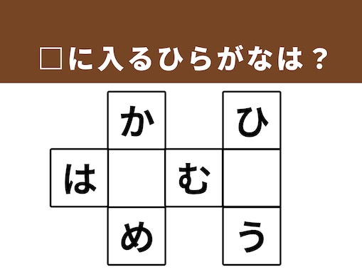 【クロスワードパズルクイズ】1分でストレス解消！ 空欄に共通する2文字は？ 結婚式にまつわる言葉がヒント