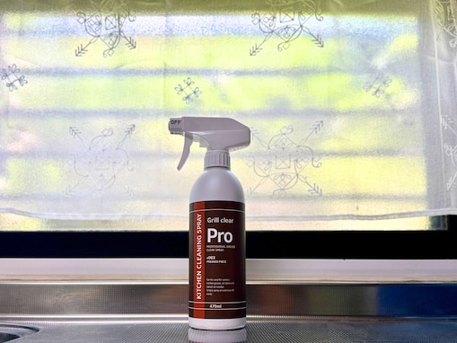 業務用レベルのWアルカリパワーで頑固な油汚れが気持ちよいくらいラクに落ちる「Grill clear Pro」体験