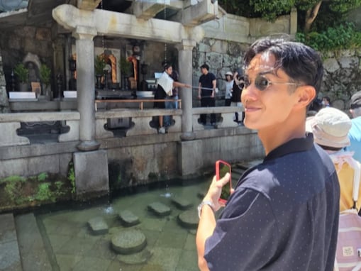 「頼むぞ」サッカー元日本代表、プライベートのイケメンショット公開！ 「しっかりリフレッシュして」