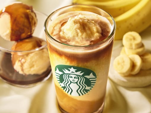 【スタバ新商品】「バナナ アフォガート フラペチーノ」登場！ 「絶対美味しいやつ」「気になりすぎる」
