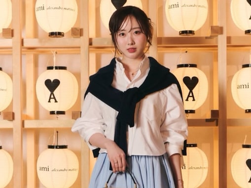 「デートコーデ可愛いすぎ」本田望結、イベント出席の清楚な衣装姿を披露！ 「足細〜い」「OL風じゃん」
