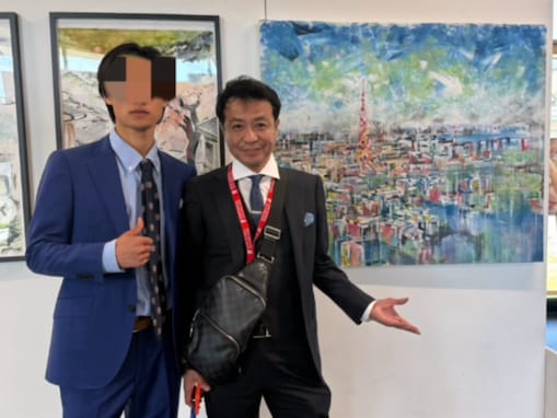 「こんなに綺麗な奥様と」中山秀征、高身長イケメン息子とのツーショット公開！ 「人生の成功者」