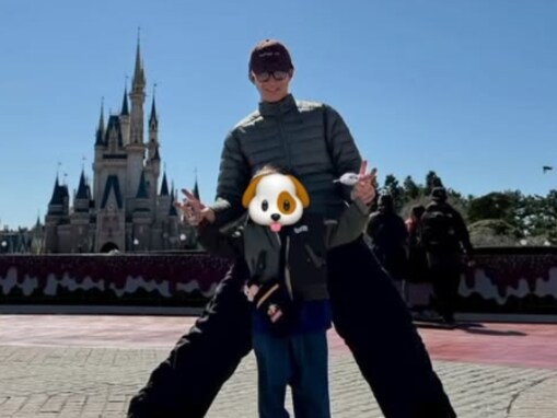 「リテラシー神」LDH所属メンバー、甥っ子とのディズニーショットに反響「こんな叔父さん最高すぎる」