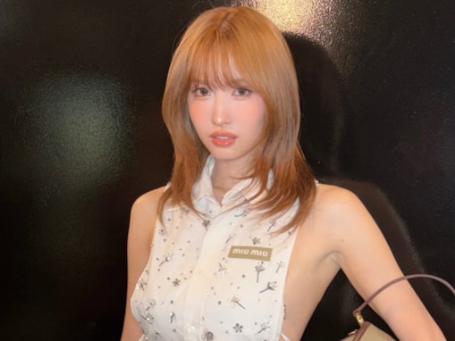 「ノーブラ？」TWICE・モモ、大胆ファッションに反響！ 「はみ出ちゃうよ」「両横の生地どこいった！」