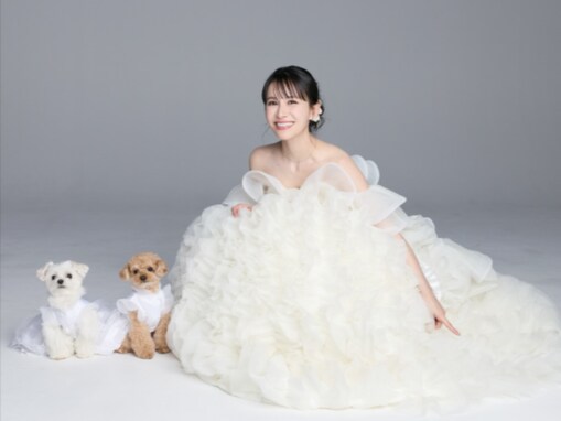 「世界一美しい花嫁」あ～ちゃん、ウエディングドレス姿を公開！ 「美しくて涙でたよ」「言葉にならない」
