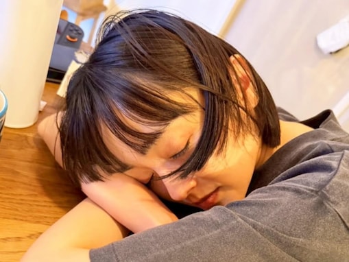 「少女ですか？」44歳安達祐実の寝落ち姿に「ずっと観ていたい」「すっごくかわいいかわいいかわいい」