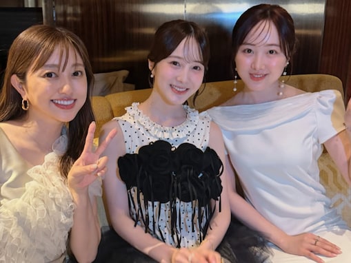 「もはや透けてる」菊地亜美、本田望結＆紗来姉妹との3ショット！ 11年前の貴重な“天使”ショットも