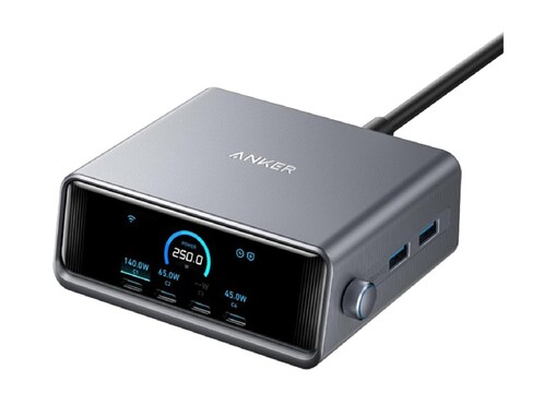 6台同時かつ異次元の超高出力。AnkerのAC式充電器はデスク上の電源環境をこれ1台でスマートに解決する大人気モデル