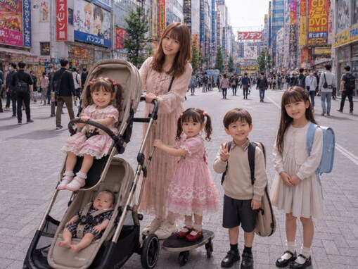 「だんだん失礼に」5人子育て中のYouTuber、投げ掛けられる声に苦言「最後酷くて草」「いや、誰だよ」