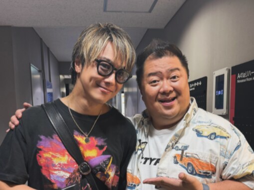「やっぱり似てる」TAKAHIRO、楽屋で“兄貴”と久々の遭遇！ 「可愛い兄弟」「かっこ良過ぎない？？」