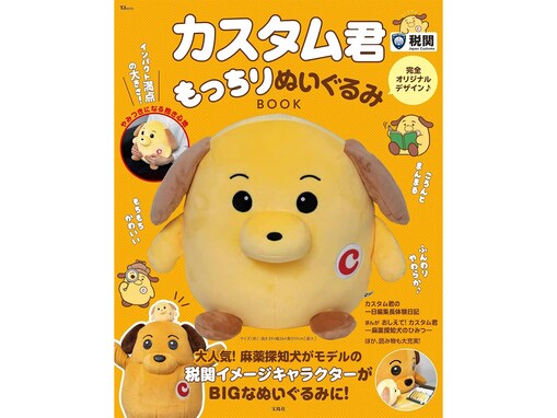 【付録】「カスタム君もっちりぬいぐるみ」が付いてくる！ 『カスタム君もっちりぬいぐるみBOOK』が発売中
