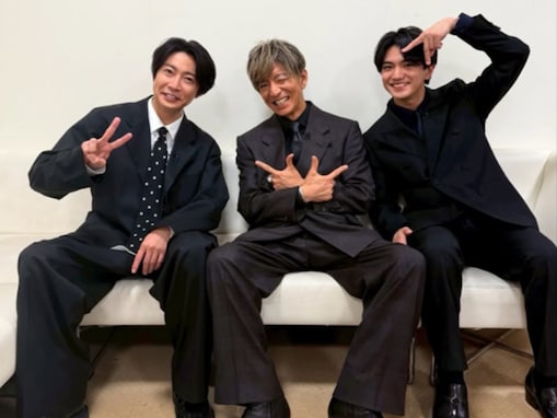 木村拓哉、相葉雅紀＆Aぇ! group・正門良規との3ショットを公開！ 「こんな空気と時間をお届けできると」