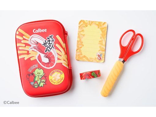 【本日発売】かっぱえびせんそっくりの「ステーショナリー4点セット」が付いてくる！ 『Calbee かっぱえびせん FANBOOK』が7月22日発売
