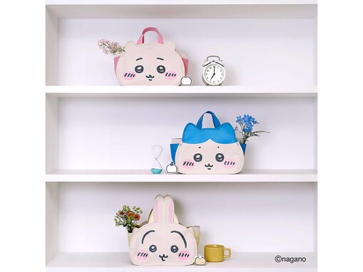 キャンバス地のうさぎトートに一目惚れ確定。『CHIIKAWA INTERIOR TOTE BAG BOOK』7月23日発売