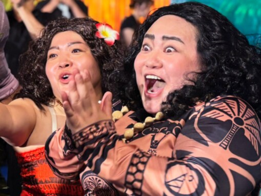 「本家の上いっちゃってますね」人気女性コンビがディズニーキャラになりきり！ 「似てるんよwww」