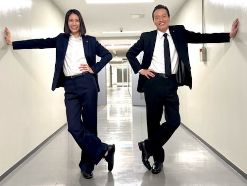 「身長高くってビックリ」遠藤憲一、人気女優とのツーショット公開！ 「脚長っ」「スタイル抜群ですね」