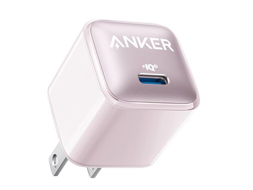 【Amazonタイムセール】Anker「急速充電器」が今だけ21％オフ！ガジェット感を抑えた可愛らしいピンクカラーも魅力【7月29日】