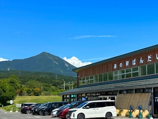 【福島県磐梯町】道の駅「ばんだい」は磐梯山を望むスポット。町主導で誕生した珍しい道の駅