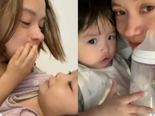 「必死すぎて、怒鳴り散らかしママも泣いたり」YouTuberの美人妻、41歳誕生日に親子ショット公開「最高な時間を」