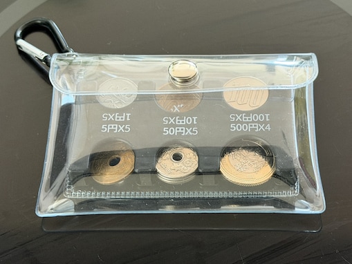 【キャンドゥ】「ポーチ入りコインホルダー」はホルダーとポーチがセットに！ 小銭の整理から防災対策まで◎