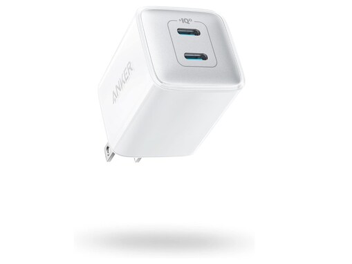 手のひらサイズで最大40Wの高出力。AnkerのAC式充電器は2台同時に急速充電できる持ち運びに最適なアイテム
