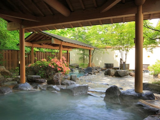 源泉100%かけ流しの露天風呂に、予約制ボックスサウナ「おこもりサウナ」。山形県の人気日帰り温泉「湯の花茶屋 新左衛門の湯」の魅力とは