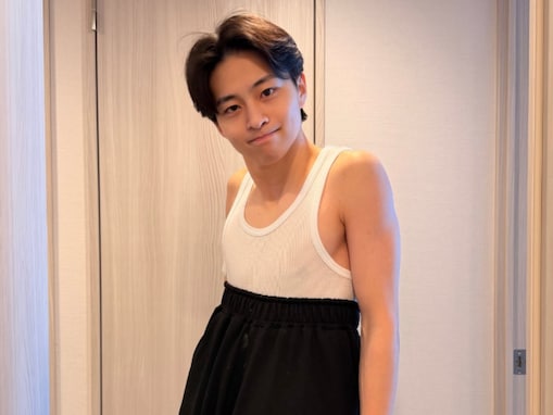 「様子のおかしいイケメン」人気女性YouTuber、夫のプライベートショット公開「パリコレ感あるの何」