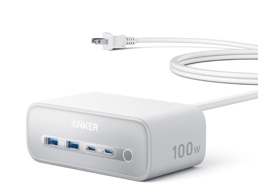 デスク周りをすっきりまとめる高性能モデル。Ankerの電源タップは最大100W出力＆7台同時充電が叶う注目のアイテム