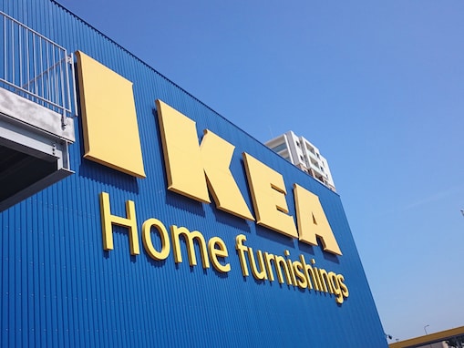 「使用しない時は折り畳めて便利」IKEA“FYLLEN フィレン”のランドリーバスケットが便利と評判。折りたためて収納力も抜群
