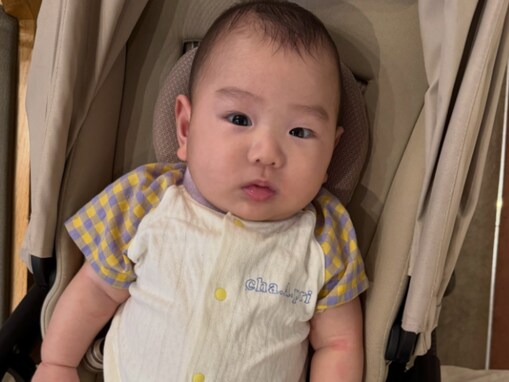 「けいちょんに似てますね」西野未姫、生後4カ月長男の姿に「顔付きがしっかりしてきてイケメン」の声！