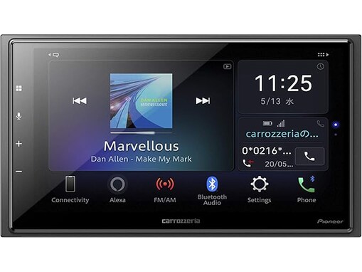 【Amazonベストセラー1位】Pioneer「ディスプレイオーディオ」はハイレゾ対応と本格的なオーディオ調整機能で快適【9月12日】