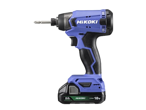 18Vのハイパワーで本格DIYもラクラク。HiKOKIのインパクトドライバーは軽量コンパクトで初心者にも扱いやすいと大人気