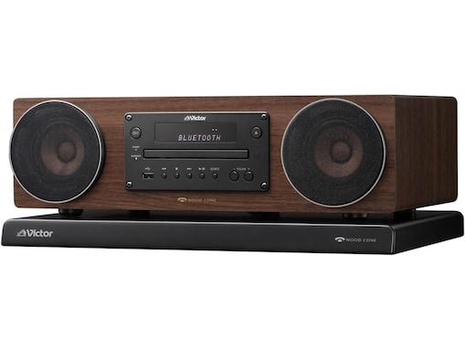 木製振動板が奏でる豊かな響き。JVCケンウッドのミニコンポは専用ボード付きで極上の音響空間を叶える一品