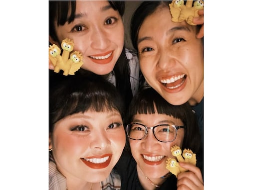 「楽しそうすぎる」横澤夏子、渡辺直美＆女性お笑いコンビとの集合ショットを披露！ 「みんな良い笑顔」