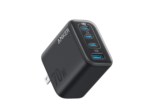 最大70W出力と4ポート搭載。Ankerの充電器は複数台の同時急速充電を可能にする大注目モデル