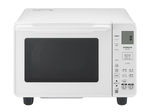手軽にお手入れできて高火力調理が可能。日立のオーブンレンジは直感操作とフラット庫内で毎日大活躍