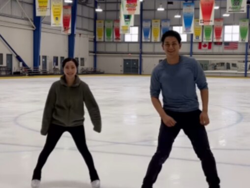 「ニヤニヤがとまりません」婚約中の“りくりゅう”ペア、2カ月ぶりのトレーニング動画に反響「小学生かと」