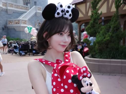 「完全にミニーちゃんやん…」宮脇咲良、“人生初”のディズニーワールドへ！ 「もはやディズニー越え」
