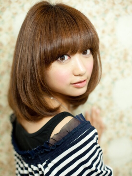 髪型 ボブ モテ