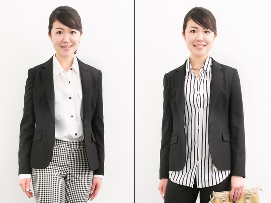 デザインシャツをインナーに。シャツ