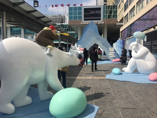 イベントや季節ごとに置物をかえる