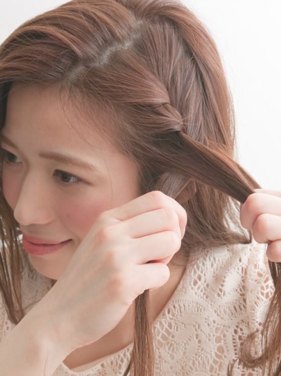 ひろう束を均等にするように心がける