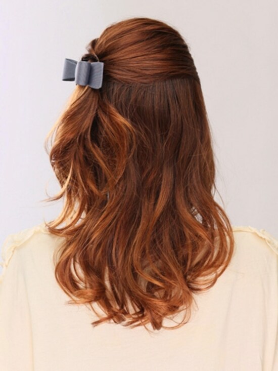 画像 11 11 ミディアム 令嬢テイストハーフアップ ヘアアレンジ All About