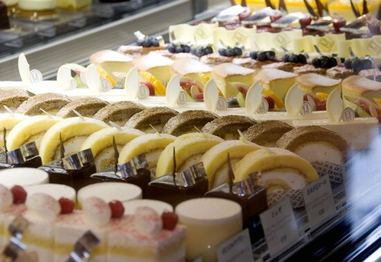 厳選素材のケーキがずらり！