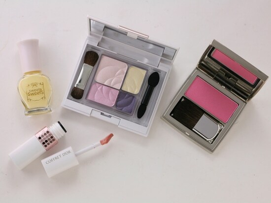 使用コスメ画像