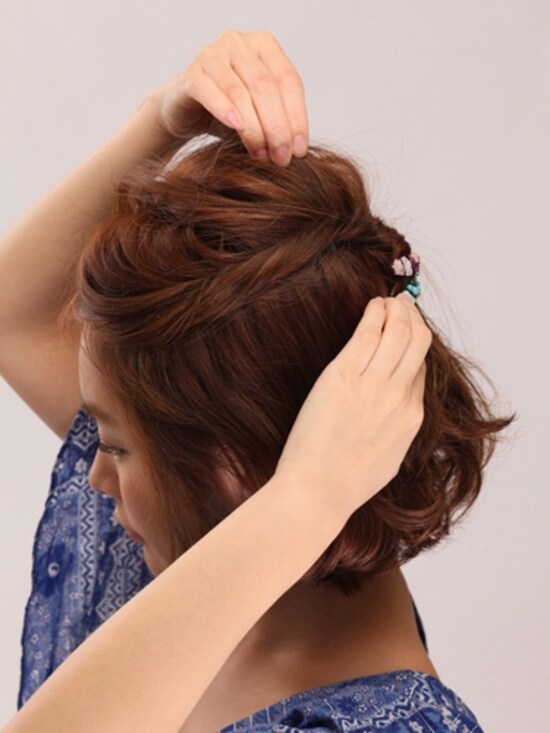画像 クールビューティなサイドねじり ヘアアレンジ All About