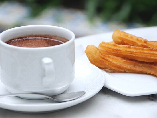チュロスとチョコラーテ