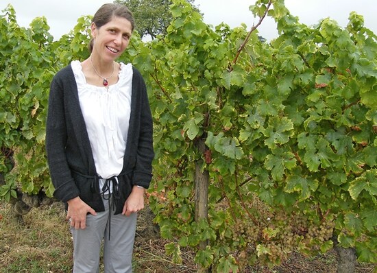 サンドリーヌ・ダリエさんと畑